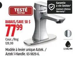 Canadian Tire Aztek 1-Handle offer