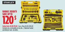 Canadian Tire Stanley Selected Socket and Wrench Sets offer