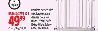 Canadian Tire Wall-Safe Extra-Wide Safety Gate offer