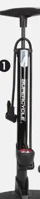 Canadian Tire Supercycle Bike Floor Pump with Gauge offer