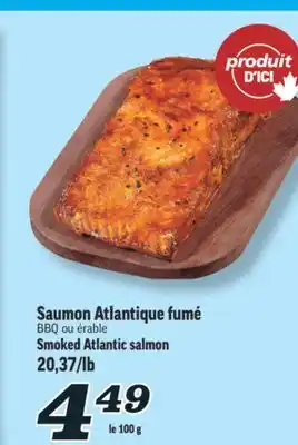 Marché Richelieu SAUMON ATLANTIQUE FUMÉ | SMOKED ATLANTIC SALMON offer