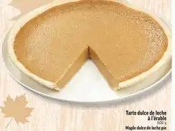 Marché Richelieu TARTE DULCE DE LECHE À L'ÉRABLE | MAPLE DULCE DE LECHE PIE offer