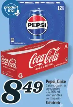 Marché Richelieu PEPSI, COKE | PEPSI, COKE SOFT DRINK offer