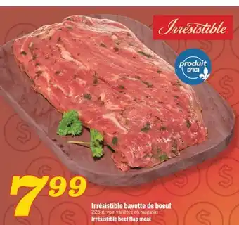 Marché Richelieu IRRÉSISTIBLE BAVETTE DE BOEUF | IRRÉSISTIBLE BEEF FLAP MEAT offer