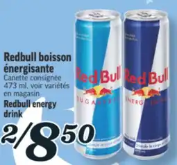 Marché Richelieu REDBULL BOISSON ÉNERGISANTE | REDBULL ENERGY DRINK offer