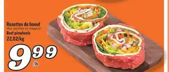 Marché Richelieu ROSETTES DE BOEUF | BEEF PINWHEELS offer