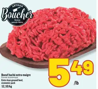 Marché Richelieu BOEUF HACHÉ EXTRA‑MAIGRE | EXTRA LEAN GROUND BEEF offer