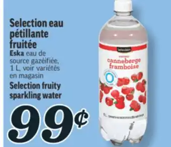 Marché Richelieu SELECTION EAU PÉTILLANTE FRUITÉE | SELECTION FRUITY SPARKLING WATER offer