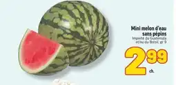 Marché Richelieu MINI MELON D'EAU SANS PÉPINS offer