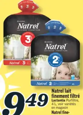 Marché Richelieu LAIT FINEMENT FILTRÉ NATREL | NATREL FINE-FILTERED MILK offer