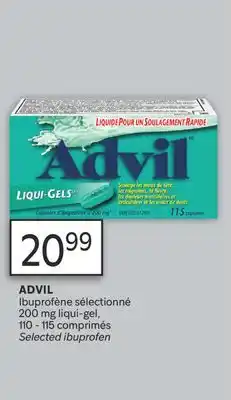 Brunet ADVIL IBUPROFÈNE SÉLECTIONNÉ offer