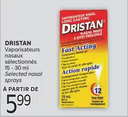 Brunet DRISTAN VAPORISATEURS NASAUX SÉLECTIONNÉS offer