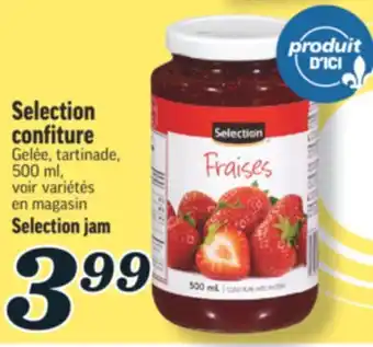 Marché Richelieu CONFITURE SELECTION | SELECTION JAM offer