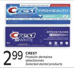 Brunet CREST PRODUITS DENTAIRES SÉLECTIONNÉS offer