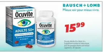 Familiprix Ocuvite Adult 50+, Eye vitamin and mineral supplement offer