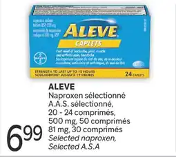 Brunet ALEVE NAPROXEN SÉLECTIONNÉ A.A.S. SÉLECTIONNÉ offer