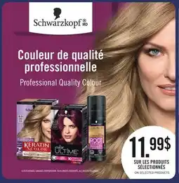 Jean Coutu SCHWARZKOPF Selected products offer