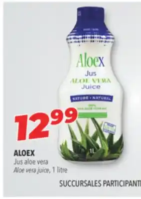 Familiprix Aloex aloe vera juice natural 1L offer