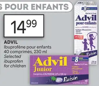 Brunet ADVIL Ibuprofène pour enfants offer