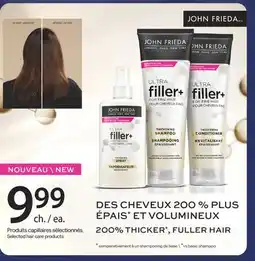 Jean Coutu JOHN FRIEDA Selected hair care products offer