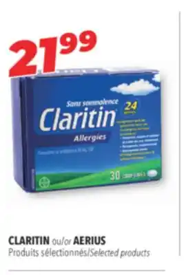 Familiprix Claritin non-drowsy fast relief allergy tablets 30un offer