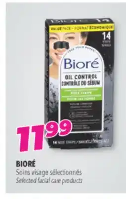 Familiprix Bioré Oil Control charcoal deep cleansing pore nose strips for oily skin 14un offer