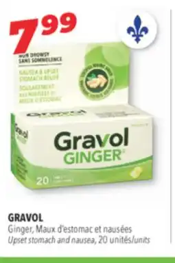 Familiprix GRAVOL Upset stomach and nausea offer