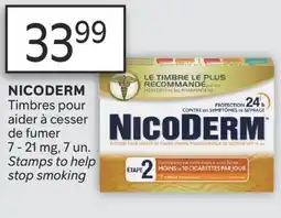 Brunet NICODERM TIMBRES POUR AIDER À CESSER DE FUMER offer