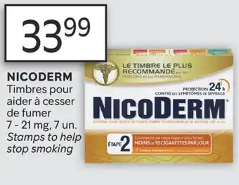 Brunet NICODERM TIMBRES POUR AIDER À CESSER DE FUMER offer