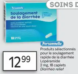 Brunet PERSONNELLE PRODUITS SÉLECTIONNÉS POUR LE SOULAGEMENT RAPIDE DE LA DIARRHÉE LOPÉRAMIDE offer