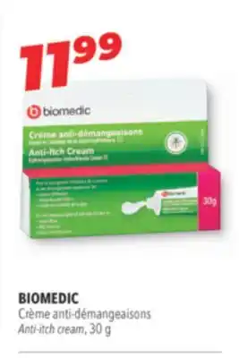 Familiprix Biomedic anti-ich cream 30g offer