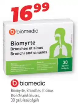 Familiprix Biomedic Bronchi and sinuses offer