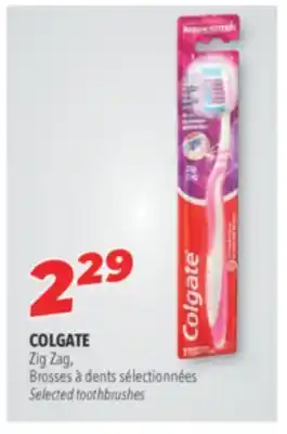 Familiprix Colgate Zig Zag toothbrush Medium offer