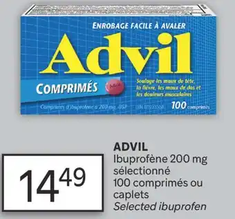 Brunet ADVIL IBUPROFÈNE SÉLECTIONNÉ offer