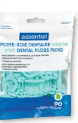 Familiprix essentiel Mint dental floss picks offer