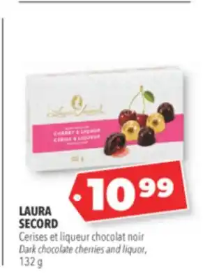 Familiprix Laura Secord Dark Chocolate Cherry & Liquor 132g offer