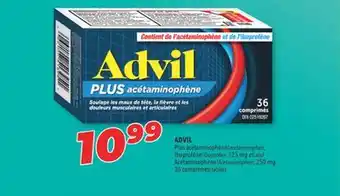 Familiprix ADVIL Plus acetaminophen, Ibuprofen, 125 mg and Acetaminophen, 250 mg, 36 tablets offer