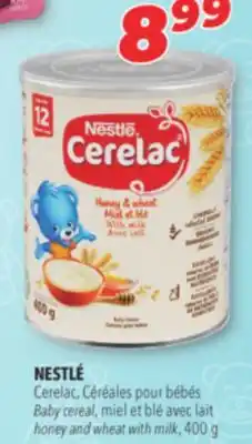 Familiprix NESTLÉ Baby cereal honey and wheat with milk offer