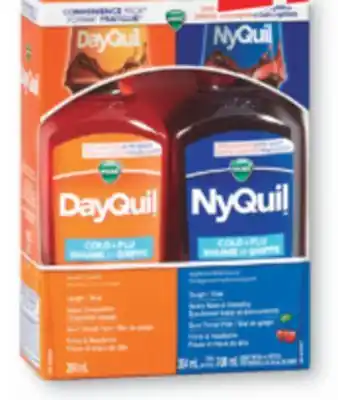 Familiprix Vicks DayQuil/NyQuil cold & flu cherry liquid convinience pack offer