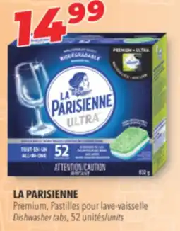 Familiprix LA PARISIENNE Premium Dishwasher tabs, 52 units offer