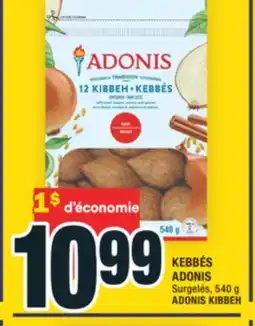 Super C KEBBÉS ADONIS | ADONIS KIBBEH offer