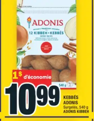 Super C KEBBÉS ADONIS | ADONIS KIBBEH offer