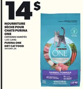 Provigo NOURRITURE SÈCHE POUR CHATS PURINA ONE, 1,45-1,8 KG offer