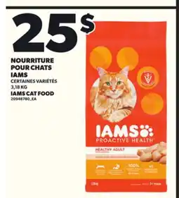 Provigo NOURRITURE POUR CHATS IAMS, 3,18 KG offer