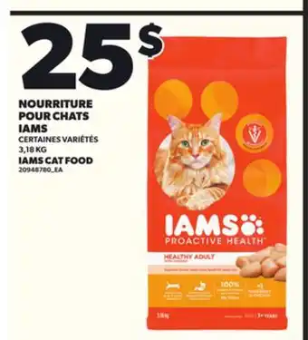 Provigo NOURRITURE POUR CHATS IAMS, 3,18 KG offer