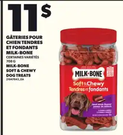 Provigo GÂTERIES POUR CHIEN TENDRES ET FONDANTS MILK-BONES, 708 G offer