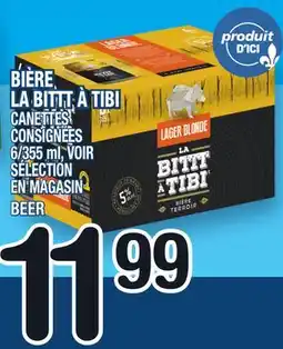 Marche Ami BIÈRE LA BITTT À TIBI | BEER offer