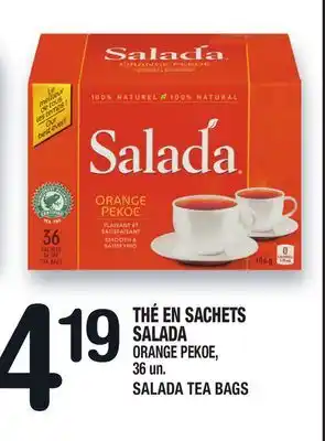 Marche Ami THÉ EN SACHETS SALADA | SALADA TEA BAGS offer