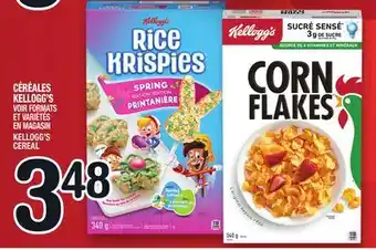 Marche Ami CÉRÉALES KELLOGG'S | KELLOGG'S CEREAL offer