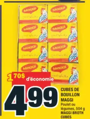 Super C CUBES DE BOUILLON MAGGI | MAGGI BROTH CUBES offer